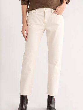 AG Adriano Goldschmied Ex-boyfriend Slouchy Slim Jeans in Opal Stone Size 28